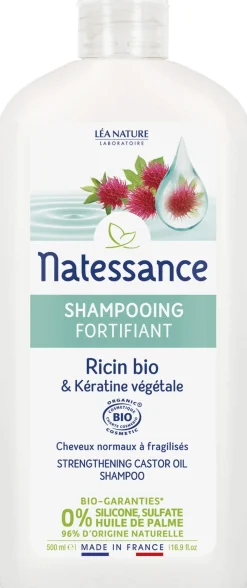 Shampoo Rinforzante Olio di Ricino e Cheratina, 500 ml