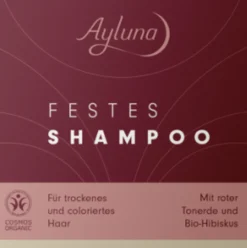 Shampoo Solido - Argilla Rossa e Ibisco Bio, 60 g