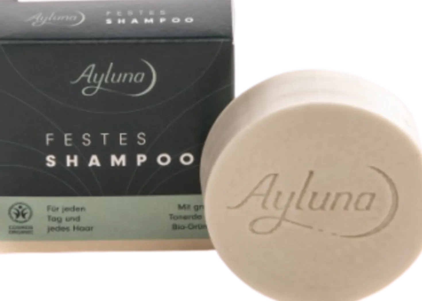 Shampoo Solido - Argilla Verde e Tè Verde Bio, 60 g