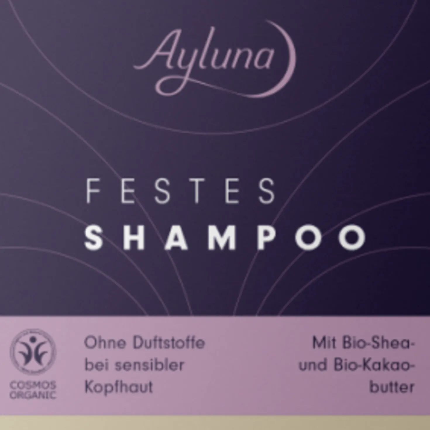 Shampoo Solido - Burro di Karité e di Cacao Bio, 60 g