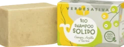 Shampoo Solido Canapa, Caolino e Tea Tree, 55 g