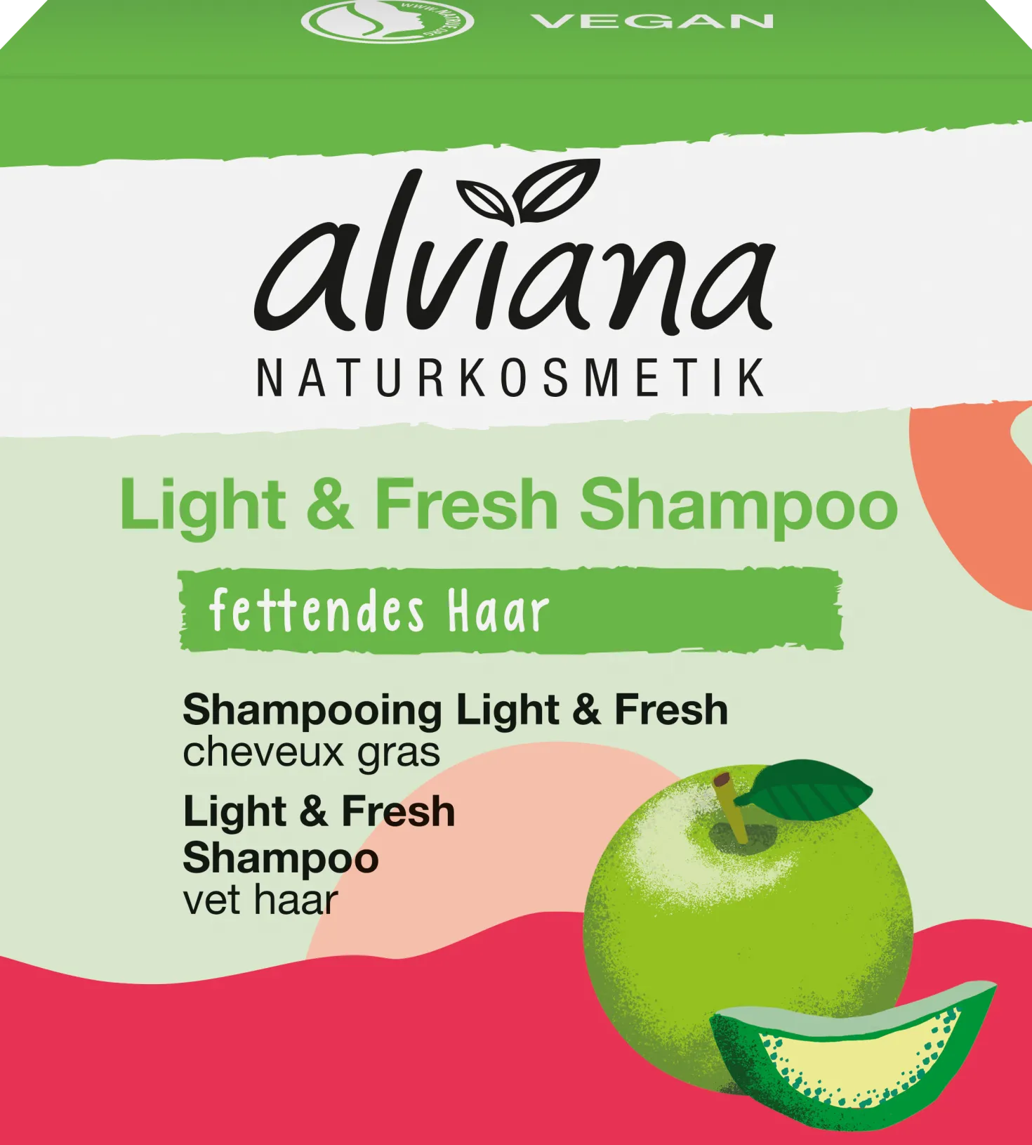 Shampoo Solido Light & Fresh, 60 g