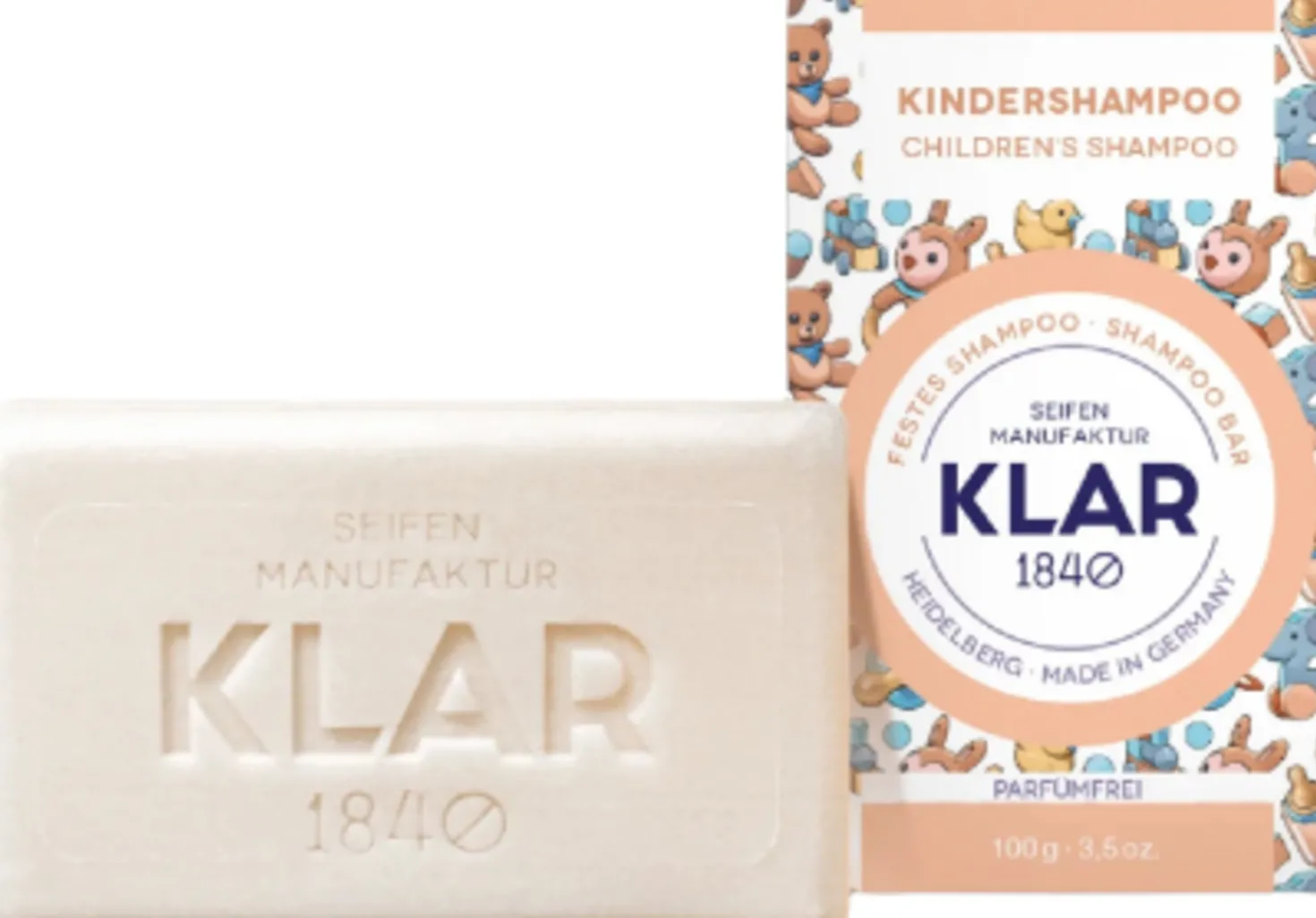 Shampoo Solido per Bambini, 100 g
