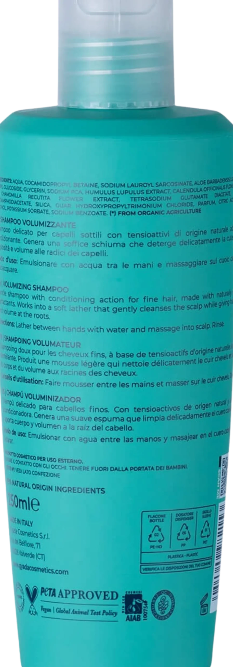 Shampoo Volumizzante, 250 ml