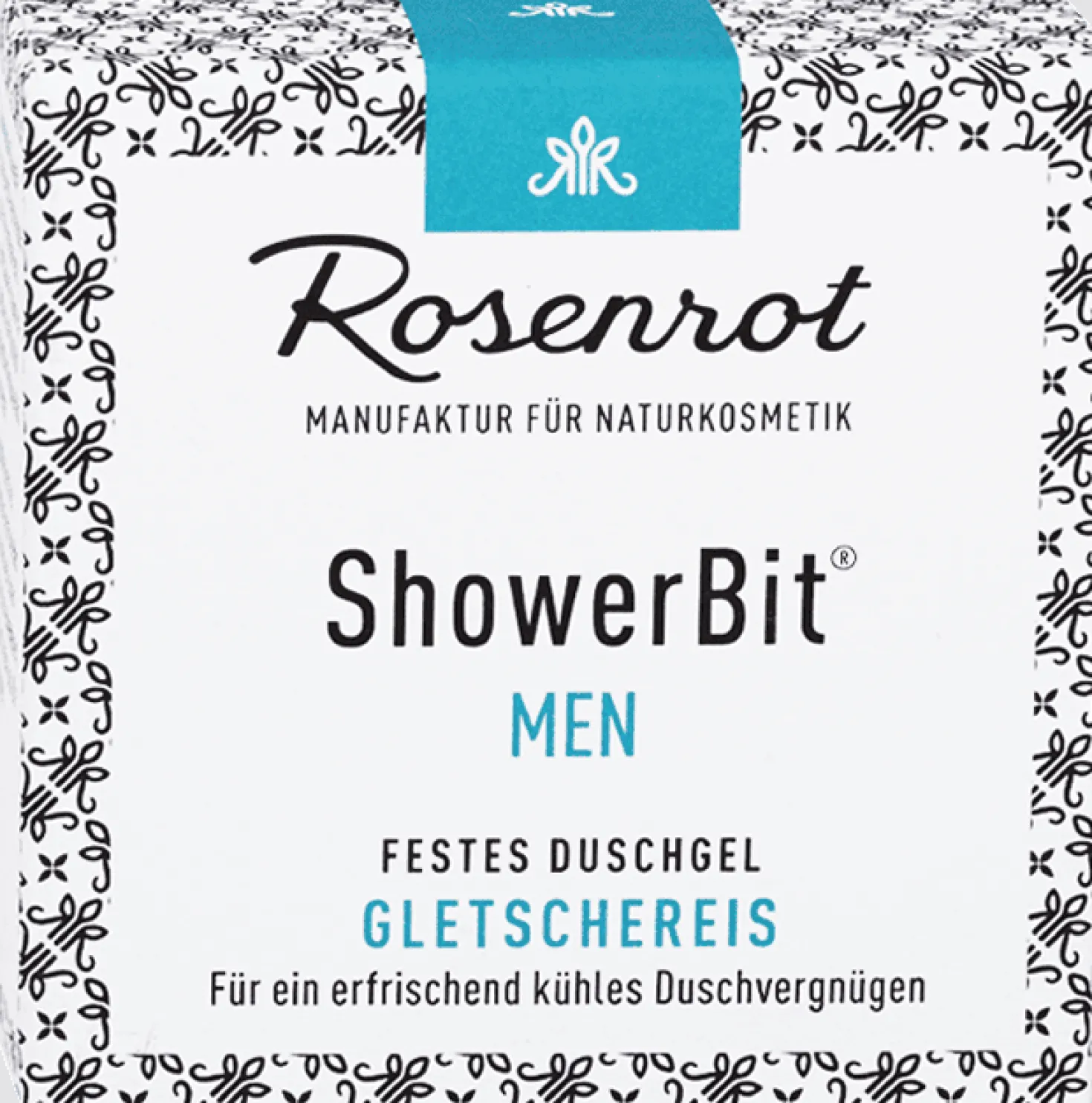 ShowerBit® MEN Gel Doccia Solido "Freschezza Glaciale", 55 g