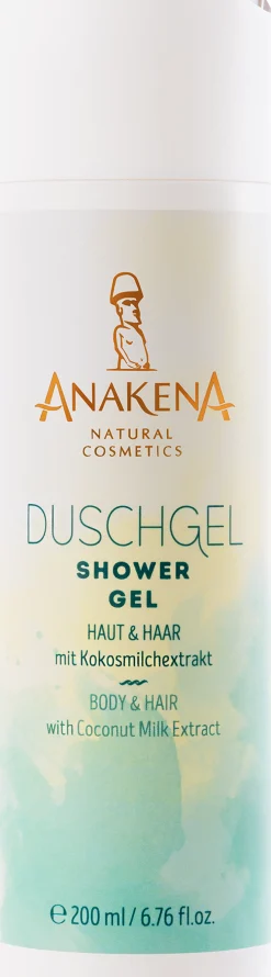 Shower Gel Body & Hair with Coconut Milk Extract, 200 ml