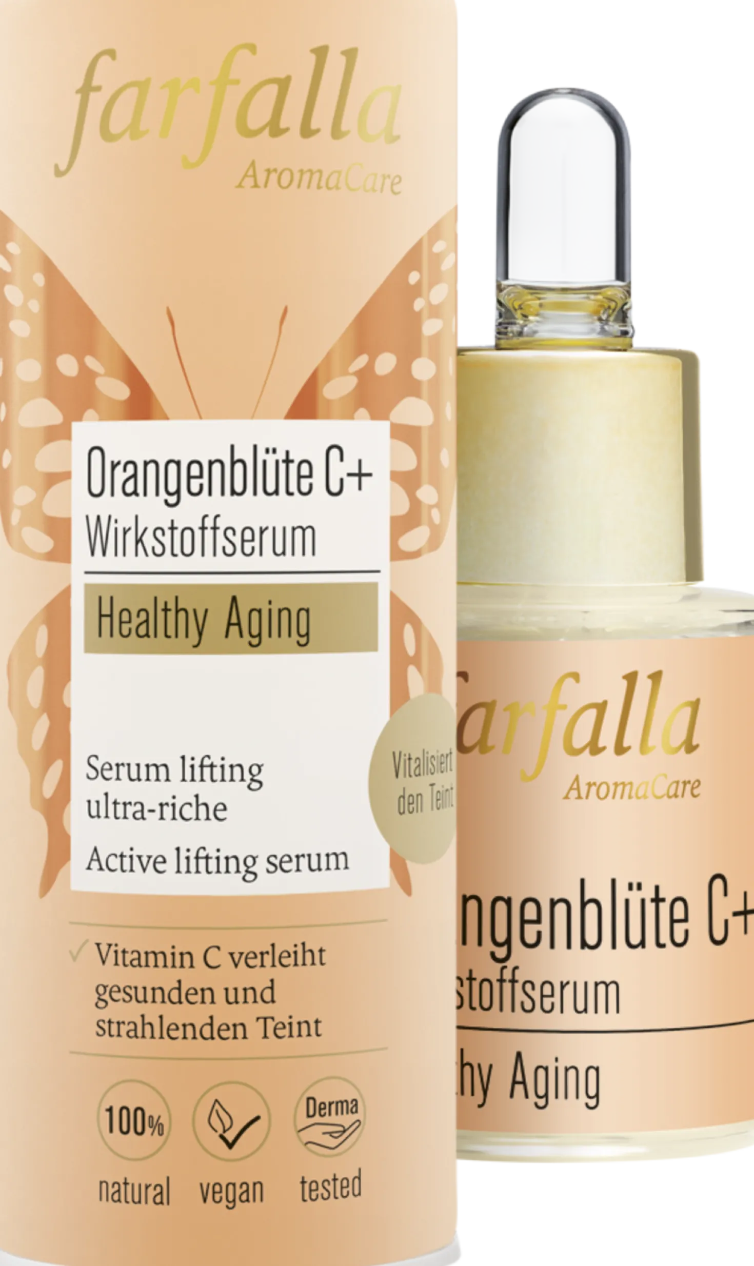 Siero ai Fiori d'Arancio e Vitamina C+, 15 ml
