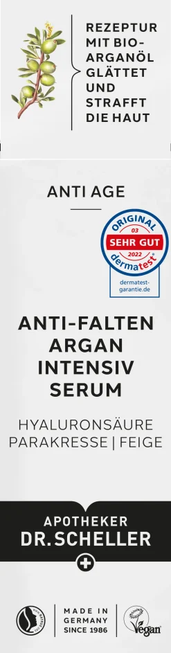 Siero Intensivo Antirughe all'Argan, 30 ml