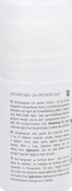 Silber-Deo Intensiv Frish Nr.32, 50 ml