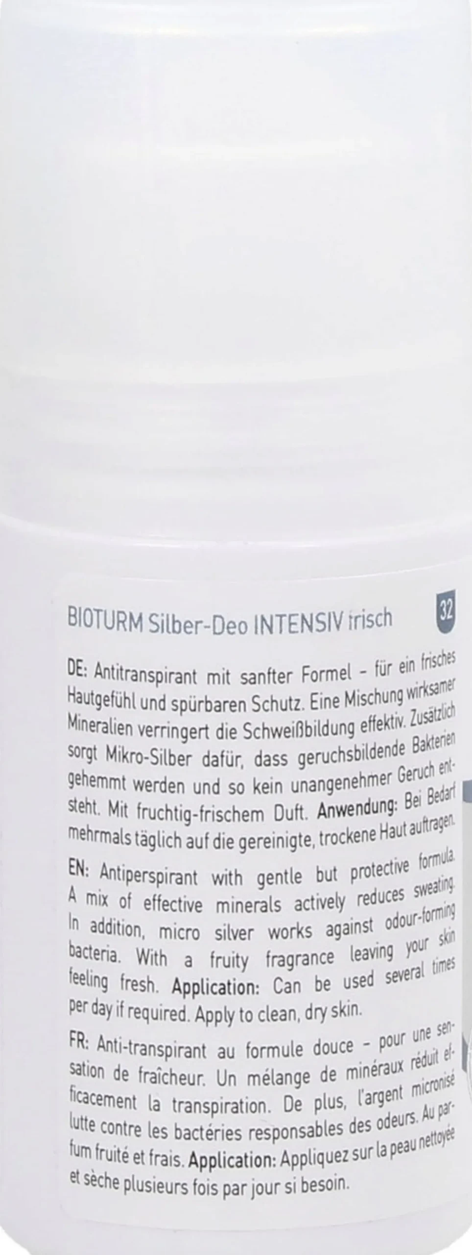 Silber-Deo Intensiv Frish Nr.32, 50 ml