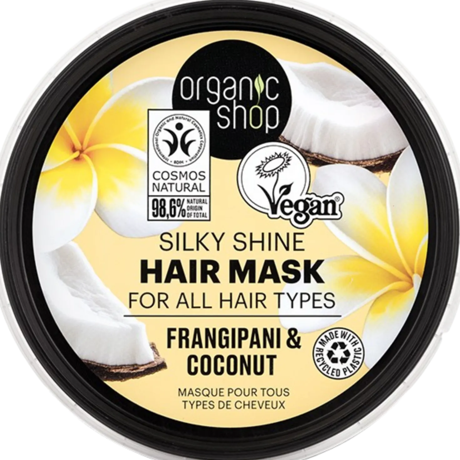 Silky Shine Hair Mask Frangipani & Coconut, 250 ml