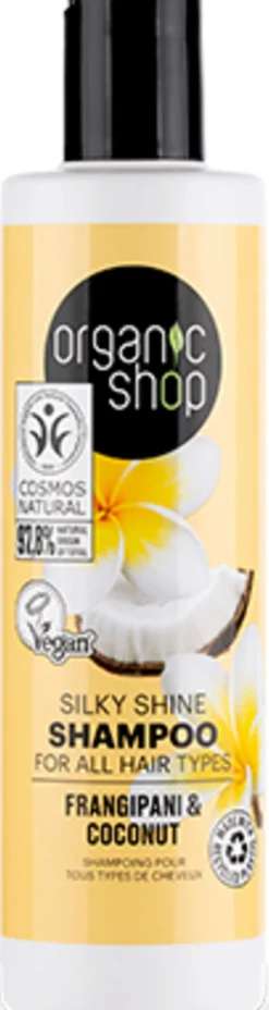 Silky Shine Shampoo Frangipani & Coconut, 280 ml