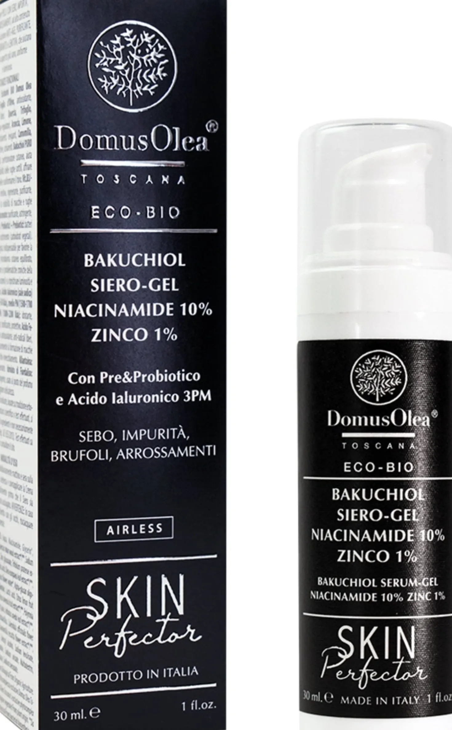 skin Perfector Bakuchiol Siero-Gel Niacinamide 10% Zinco 1% , 30 ml
