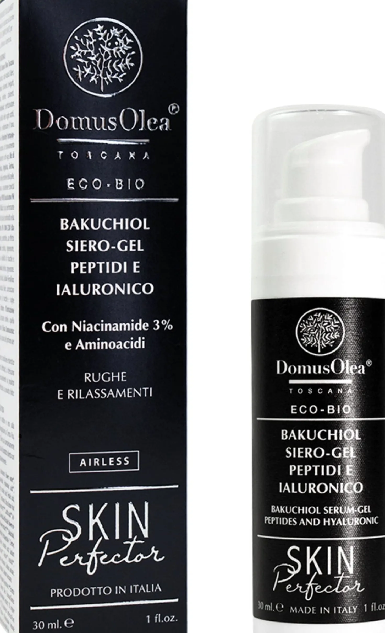 Skin Perfector Bakuchiol Siero-Gel Peptidi e Ialuronico, 30 ml