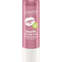 Smooth Color Kiss Tinted Lip Balm, Soft Coral (4,80 ml)