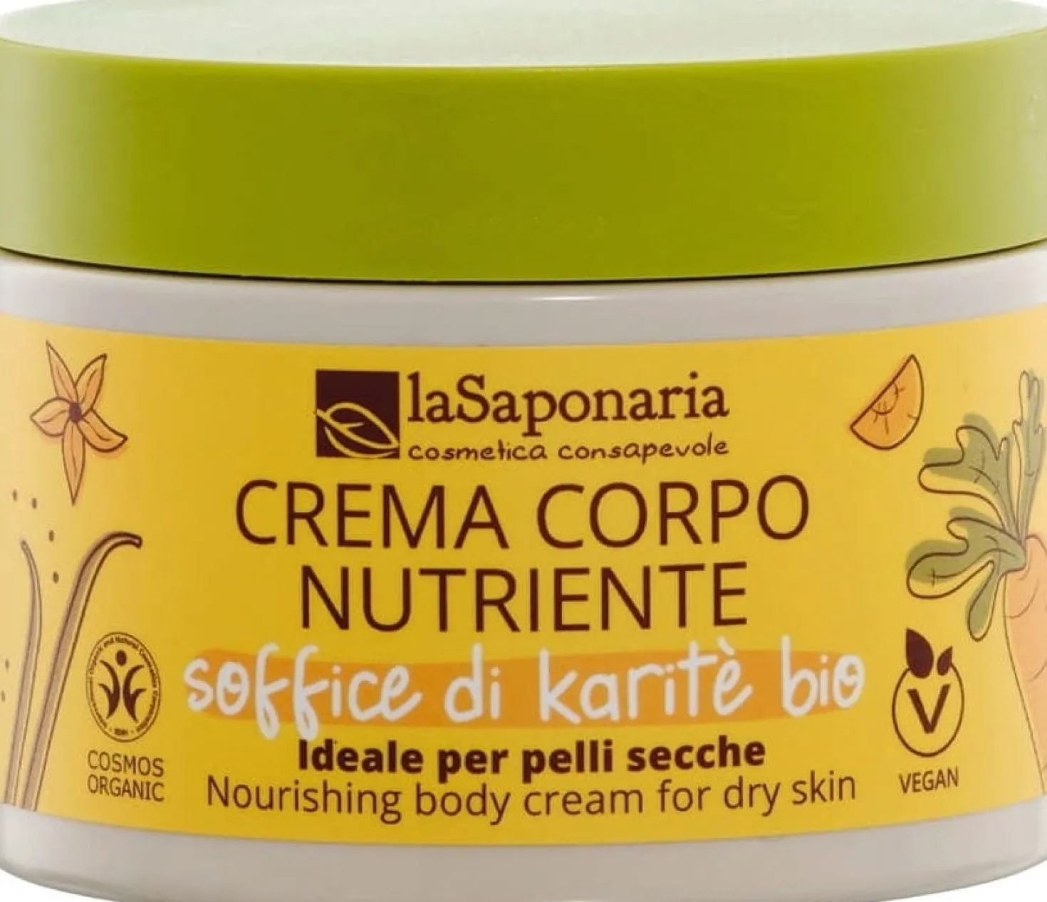Soffice di Karitè - Crema Corpo Nutriente, 200 ml