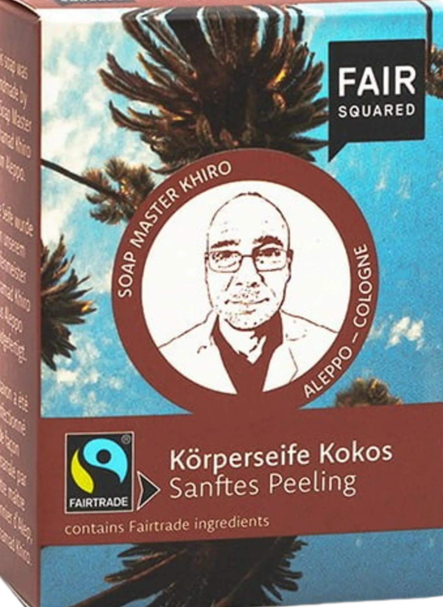 Soft Peeling Coconut Body Soap, 80 g