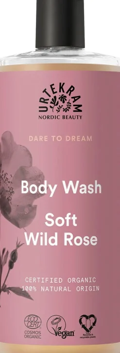Soft Wild Rose Body Wash, 500 ml