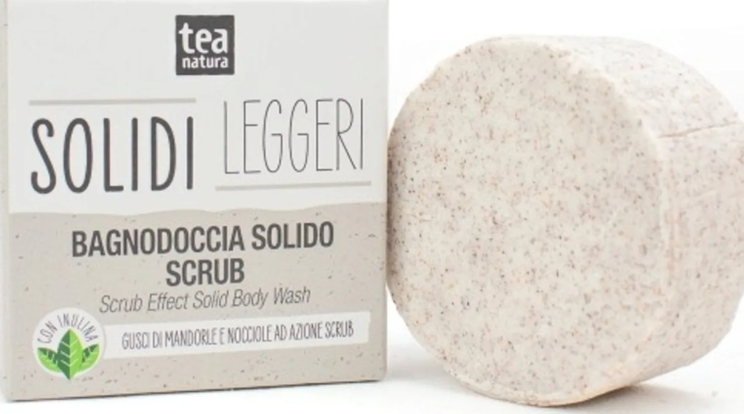 Solidi Leggeri Bagnodoccia Solido e Scrub 2in1, 65 g