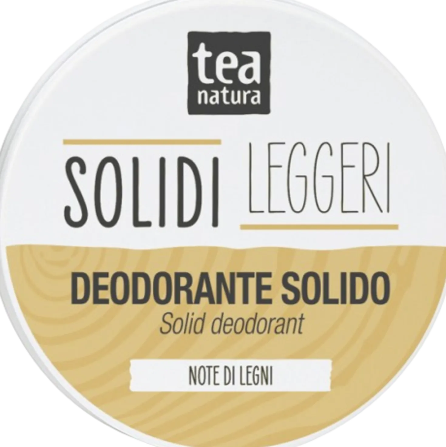 Solidi Leggeri Deodorante Solido Note di Legni, 50 ml