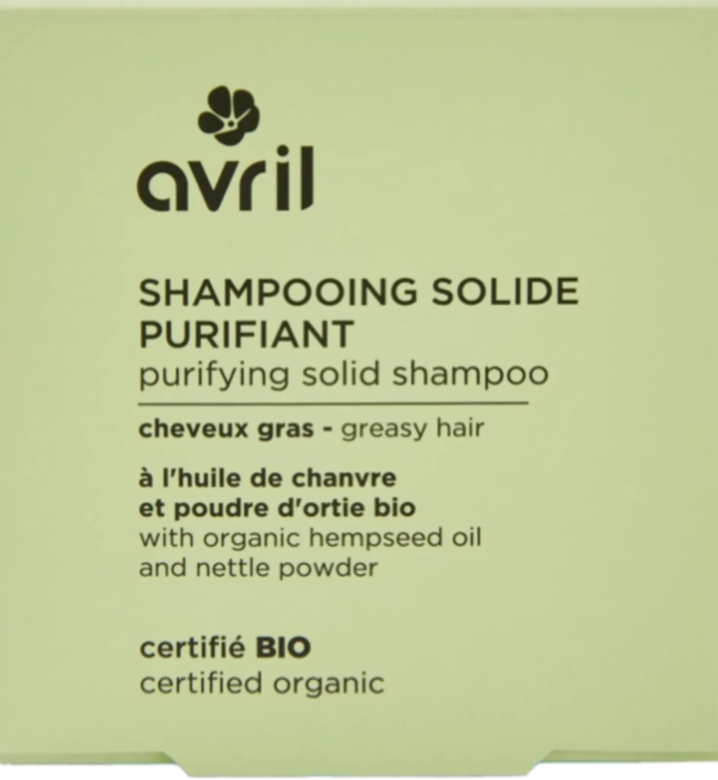 Solid Shampoo Greasy Hair, 60 g