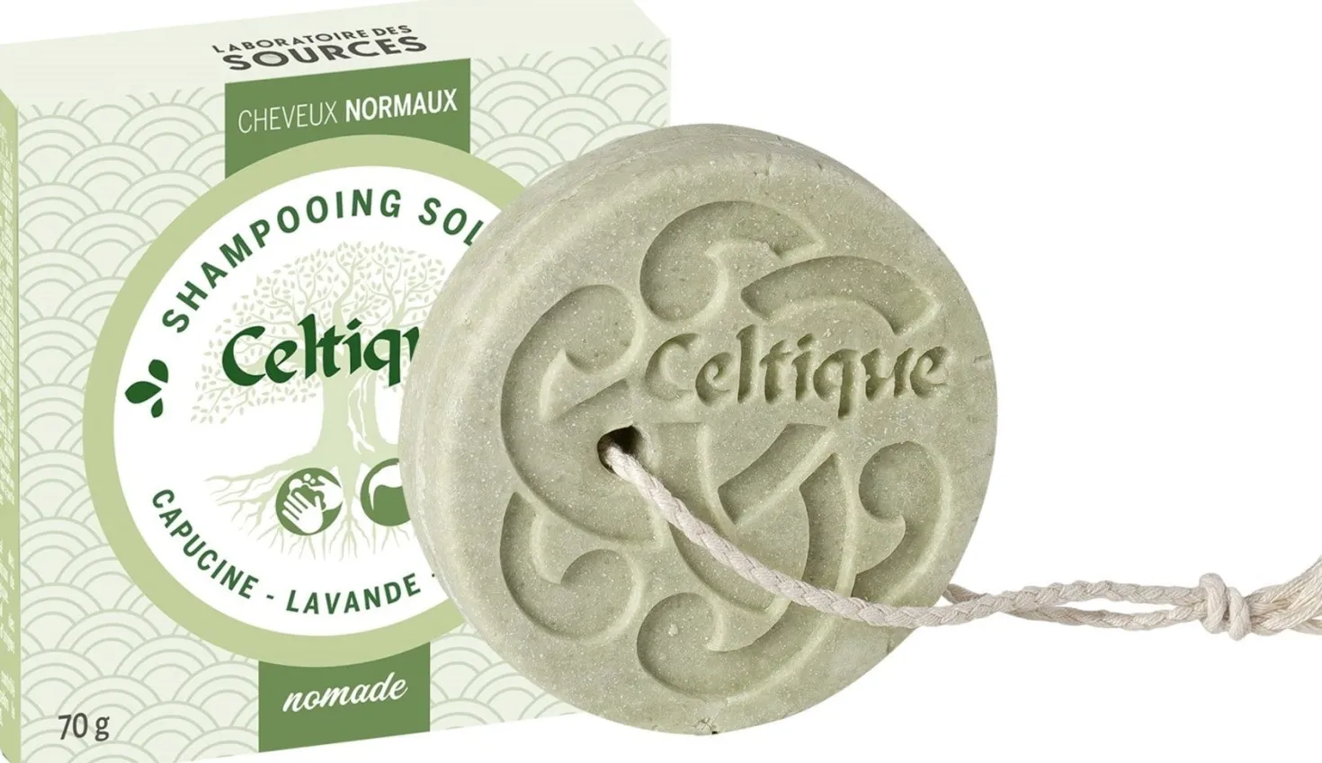 Solid Shampoo Nasturtium, Lavender & Rosemary, 70 g