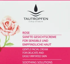 Soothing Solutions Crema Viso alla Rosa, 50 ml