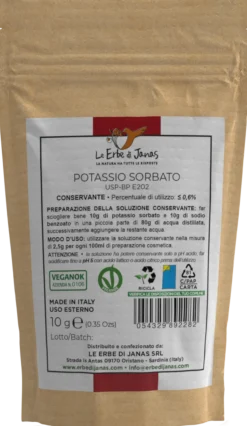 Sorbato di Potassio , 10 g