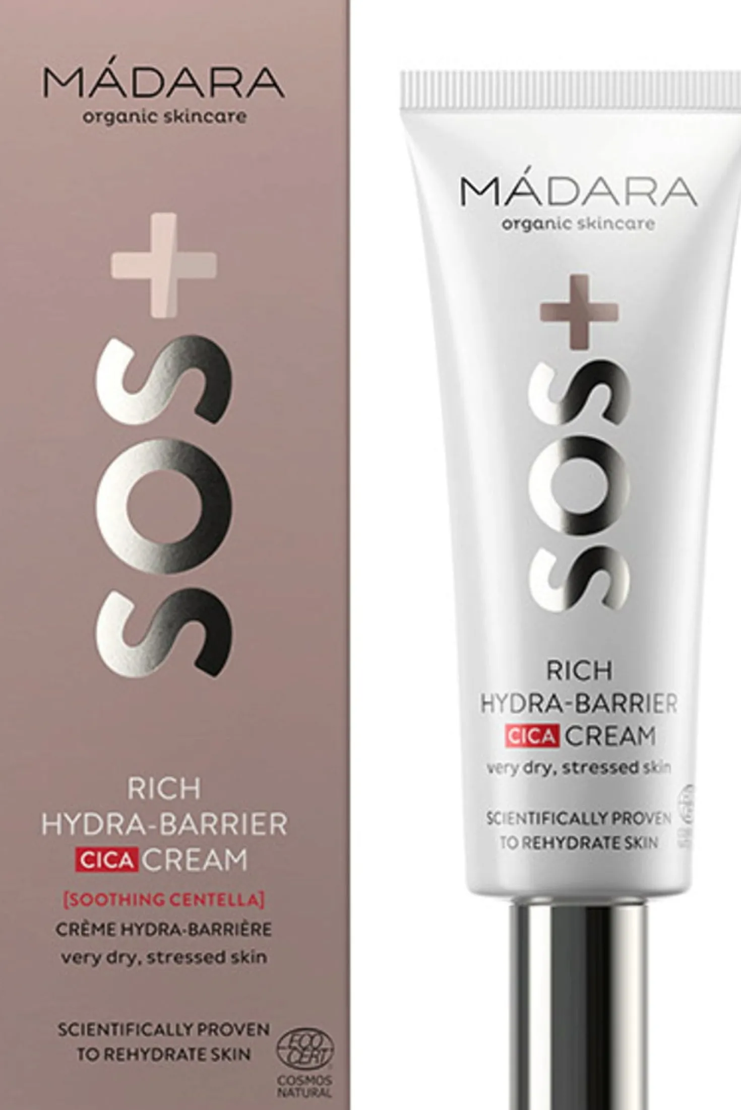SOS Rich Hydra Barrier CICA Cream, 40 ml