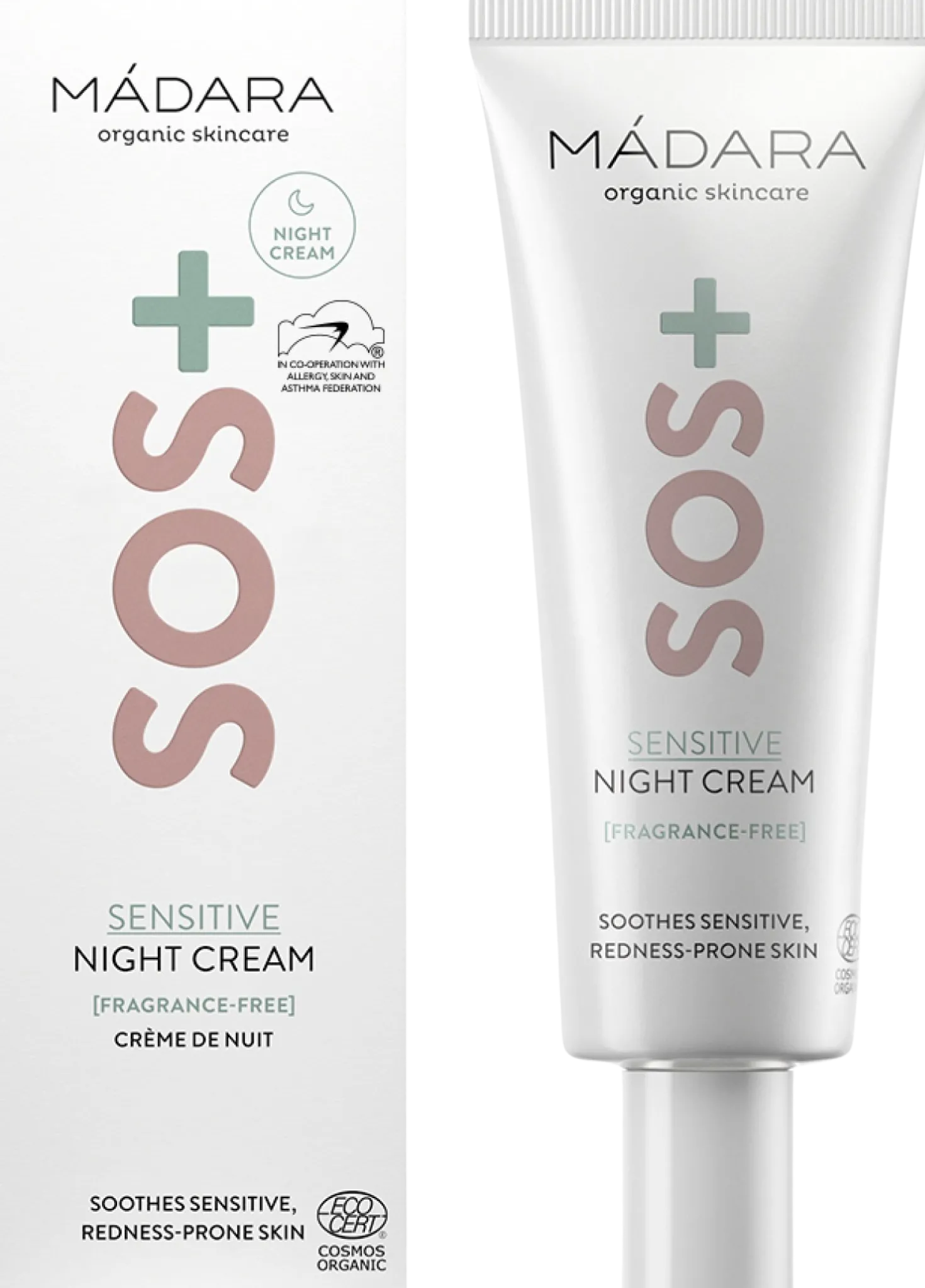 SOS+ Sensitive Night Cream, 70 ml