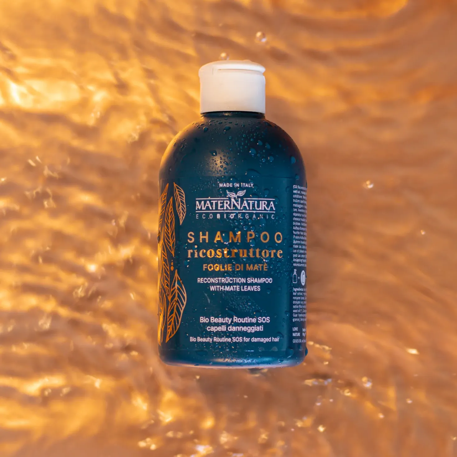 SOS Shampoo Ricostruttore alle Foglie di Matè, 250 ml