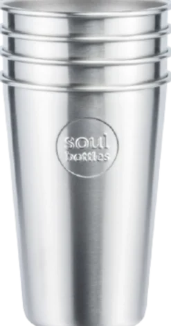 Soulcup Steel, Capacità 4x 0,4 l (4 pezzi)