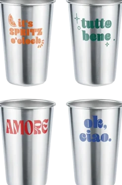 Soulcup Steel "Dolce Vita", 4 Pezzi