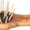 Spazzola in Legno d'Ulivo a 5 File