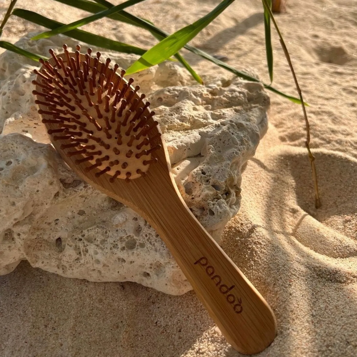 Spazzola per Capelli in Bambù