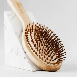 Spazzola per Capelli in Bambù, Ovale