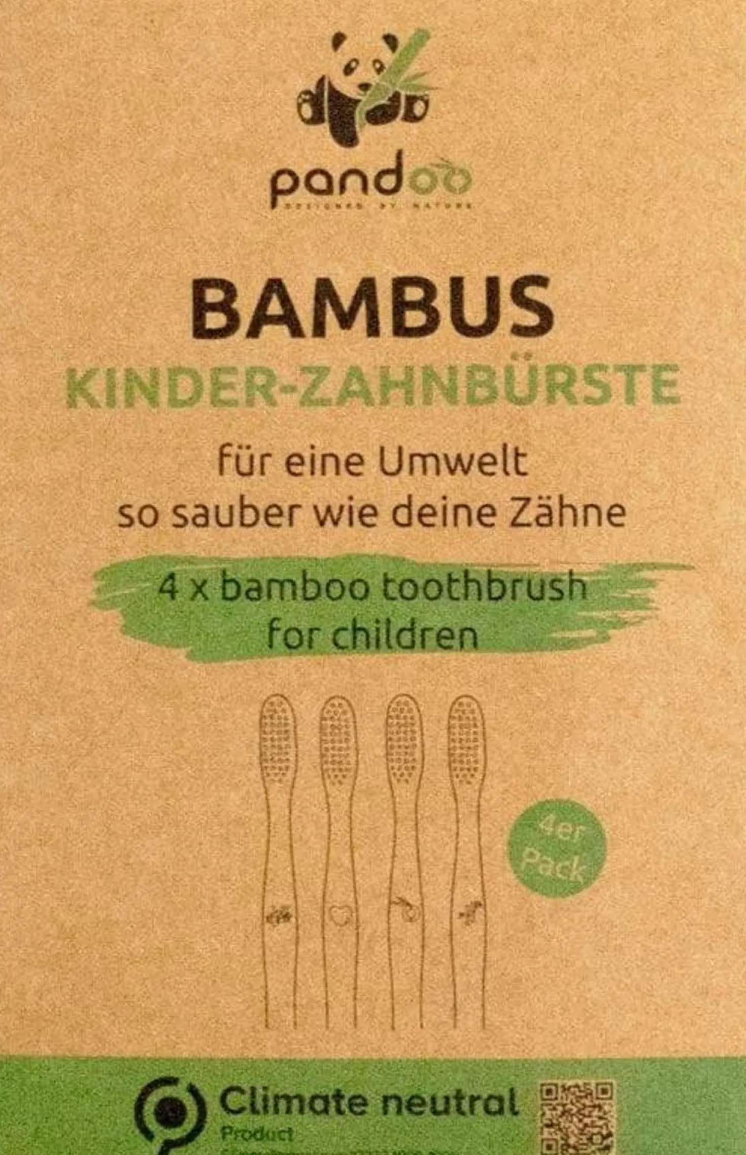 Spazzolini da Denti per Bambini, 4 pezzi