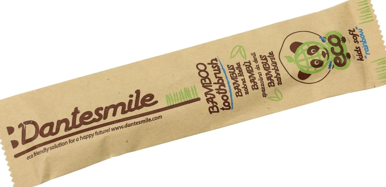 Spazzolino da Denti Bamboo Rainbow per Bambini