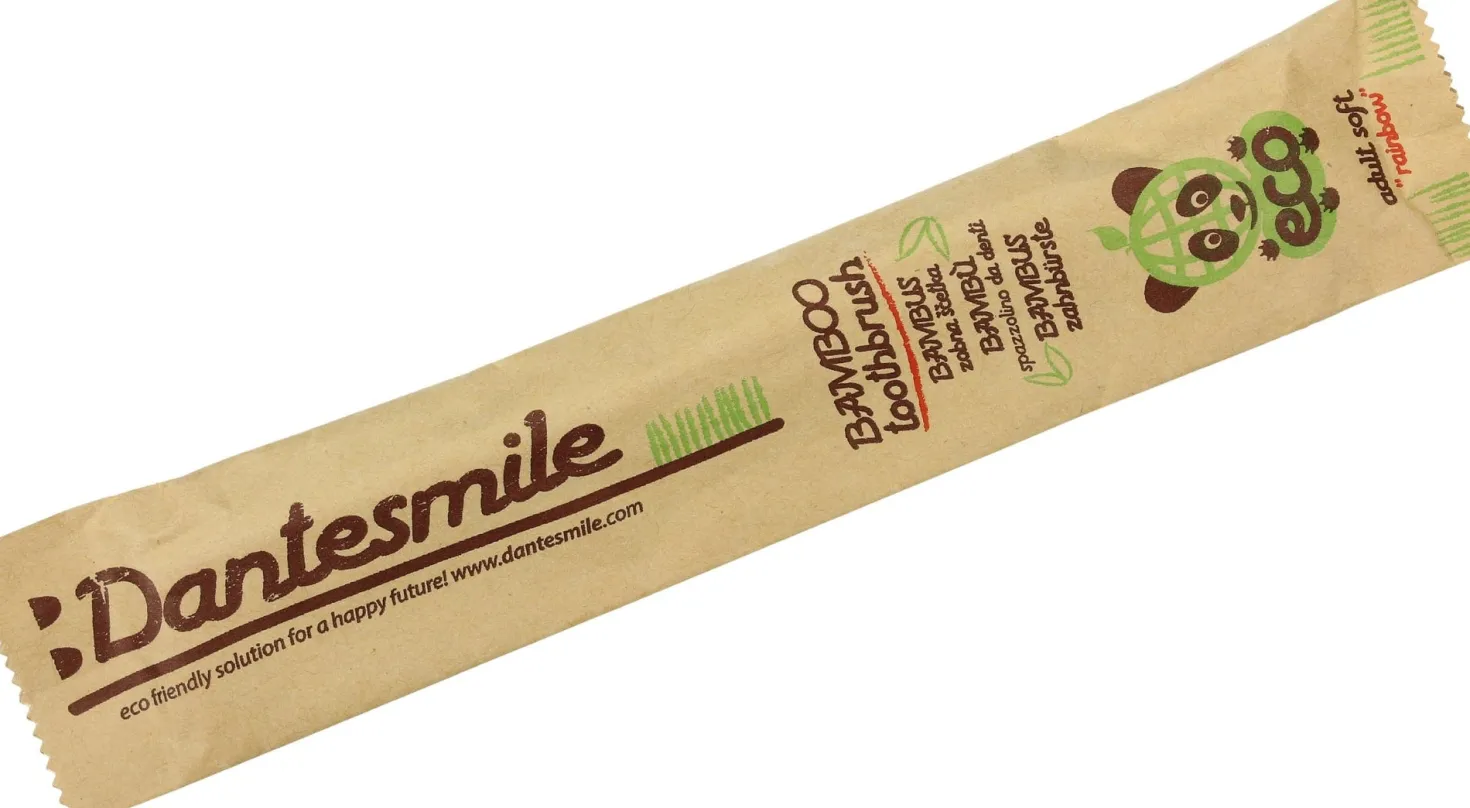 Spazzolino da Denti in Bamboo per Adulti, 1 pz.