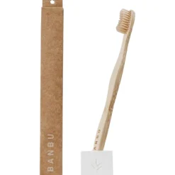 Spazzolino da Denti Medio in Bambù, Blu