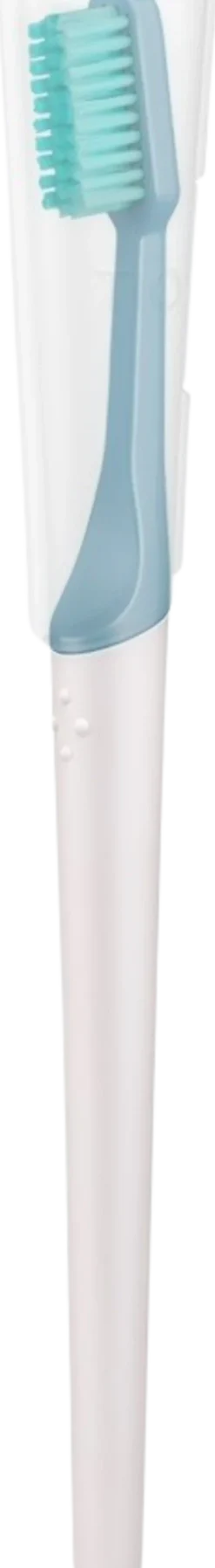 Spazzolino Soft con Cappuccio da Viaggio, Ghiaccio