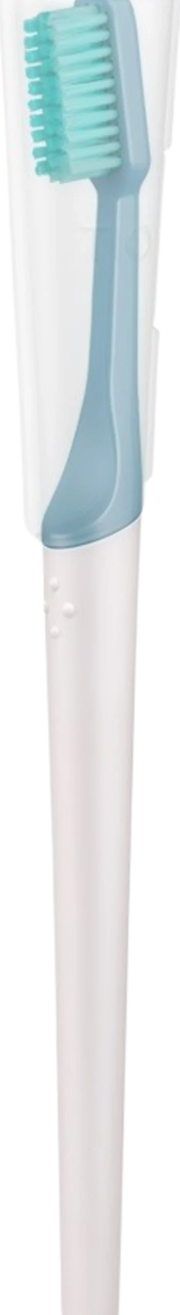 Spazzolino Soft con Cappuccio da Viaggio, Ghiaccio