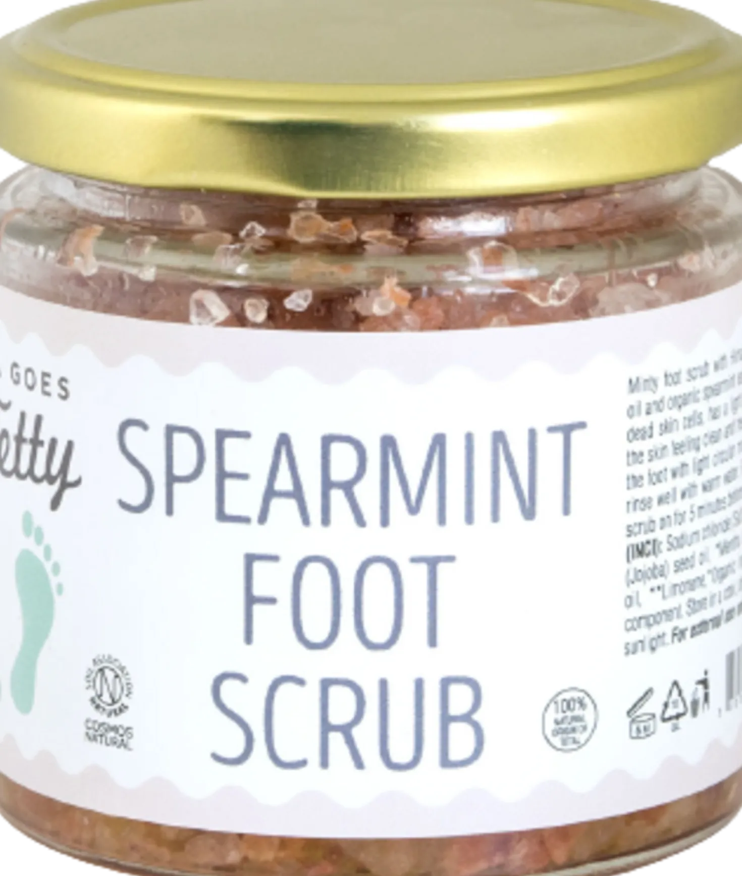 Spearmint Foot Scrub, 270 g