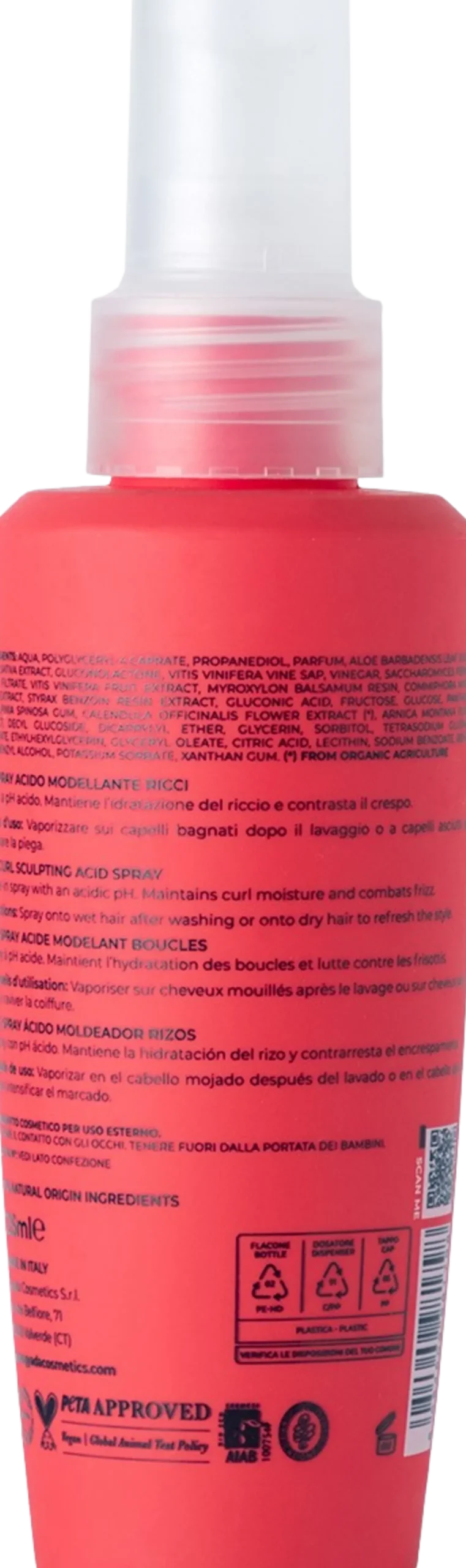 Spray Acido Modellante Ricci, 125 ml
