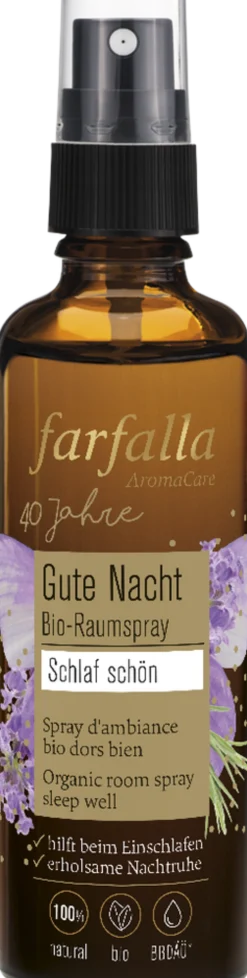 Spray per Ambienti Bio "Buona Notte", 75 ml