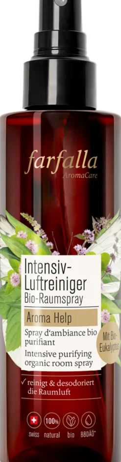 Spray Purificatore per Ambienti Bio "Aroma Help", 200 ml