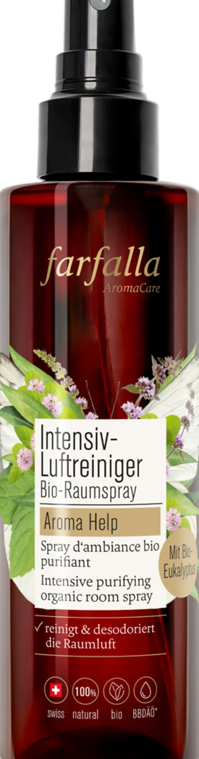 Spray Purificatore per Ambienti Bio "Aroma Help", 200 ml