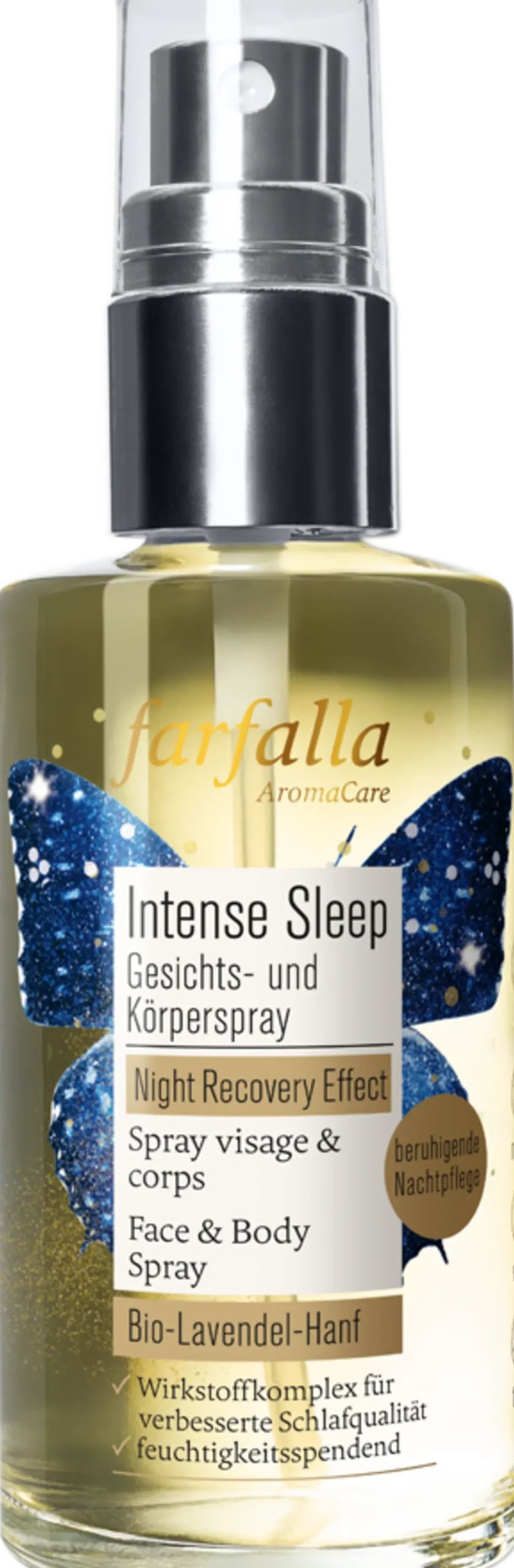 Spray Viso e Corpo Night Recovery Effect Intense Sleep, 60 ml