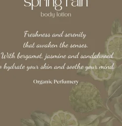 Spring Rain Biorganic Body Lotion, 200 ml