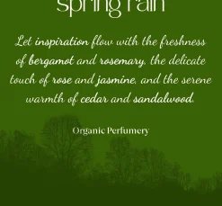Spring Rain Organic Fresh Fragrance, 200 ml